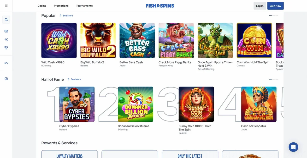 Fish And Spins Casino Casino
